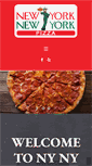 Mobile Screenshot of nynypizzeria.com